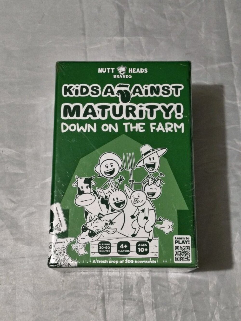 Kids Against Maturity: Down on the Farm Card Game for Kids Ages 10 + & Parents